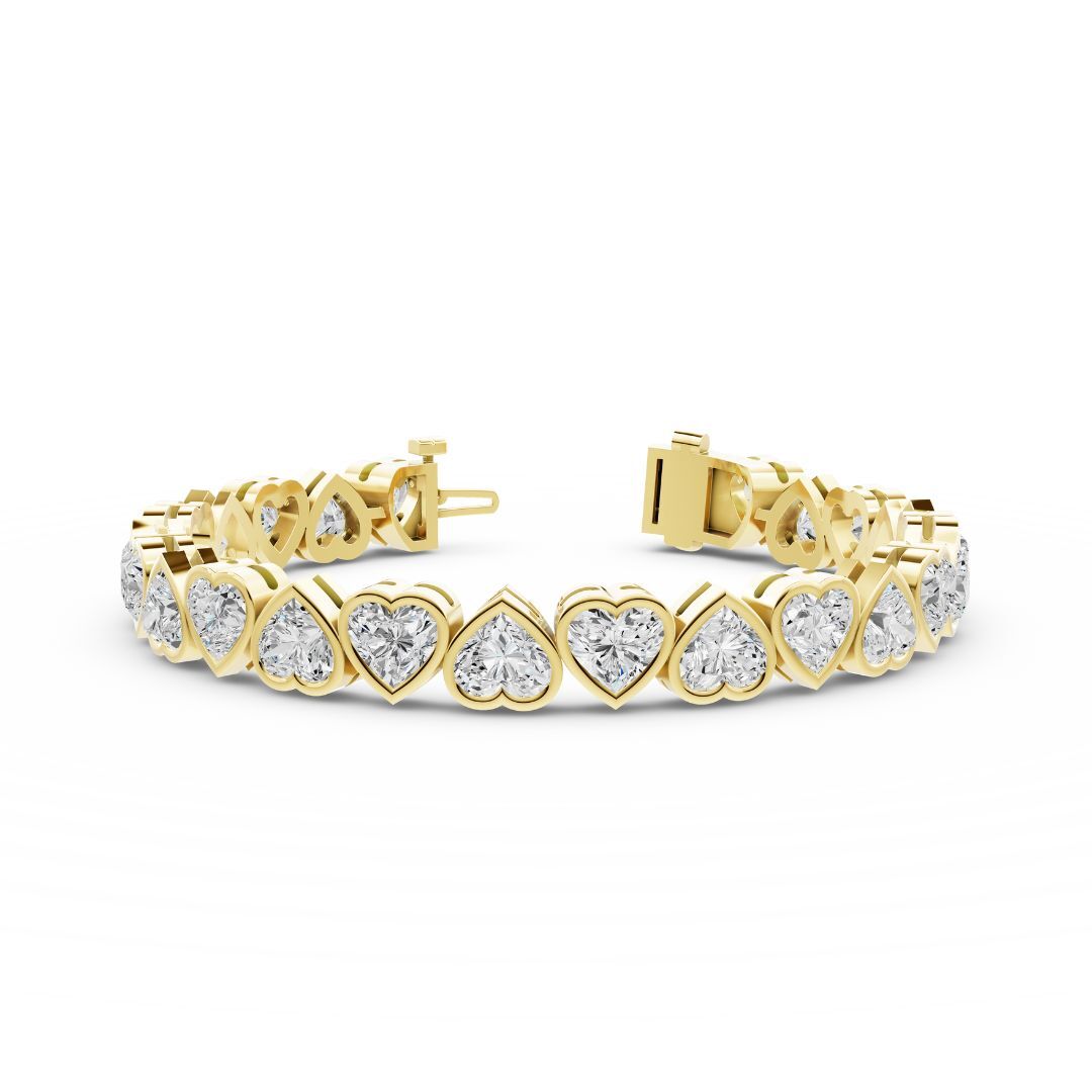 Bezel-Set Bracelet